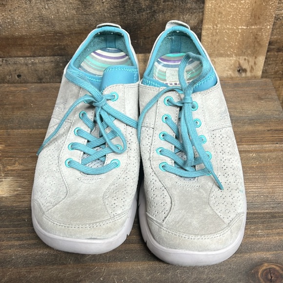 DANSKO Elise Slip Resistant Gray Suede Shoes Sneakers Women's Size‎ 39 - Picture 4 of 7